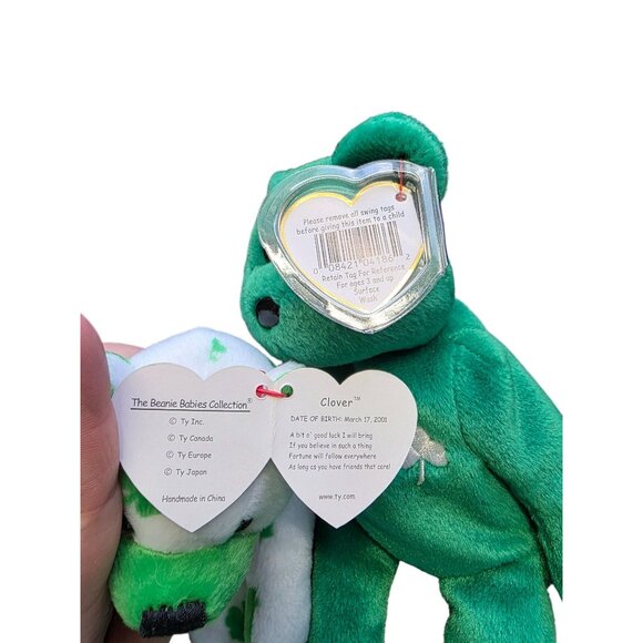 St. Patrick's Day Ty Beanie Babies Irish Plush - Picture 8 of 8